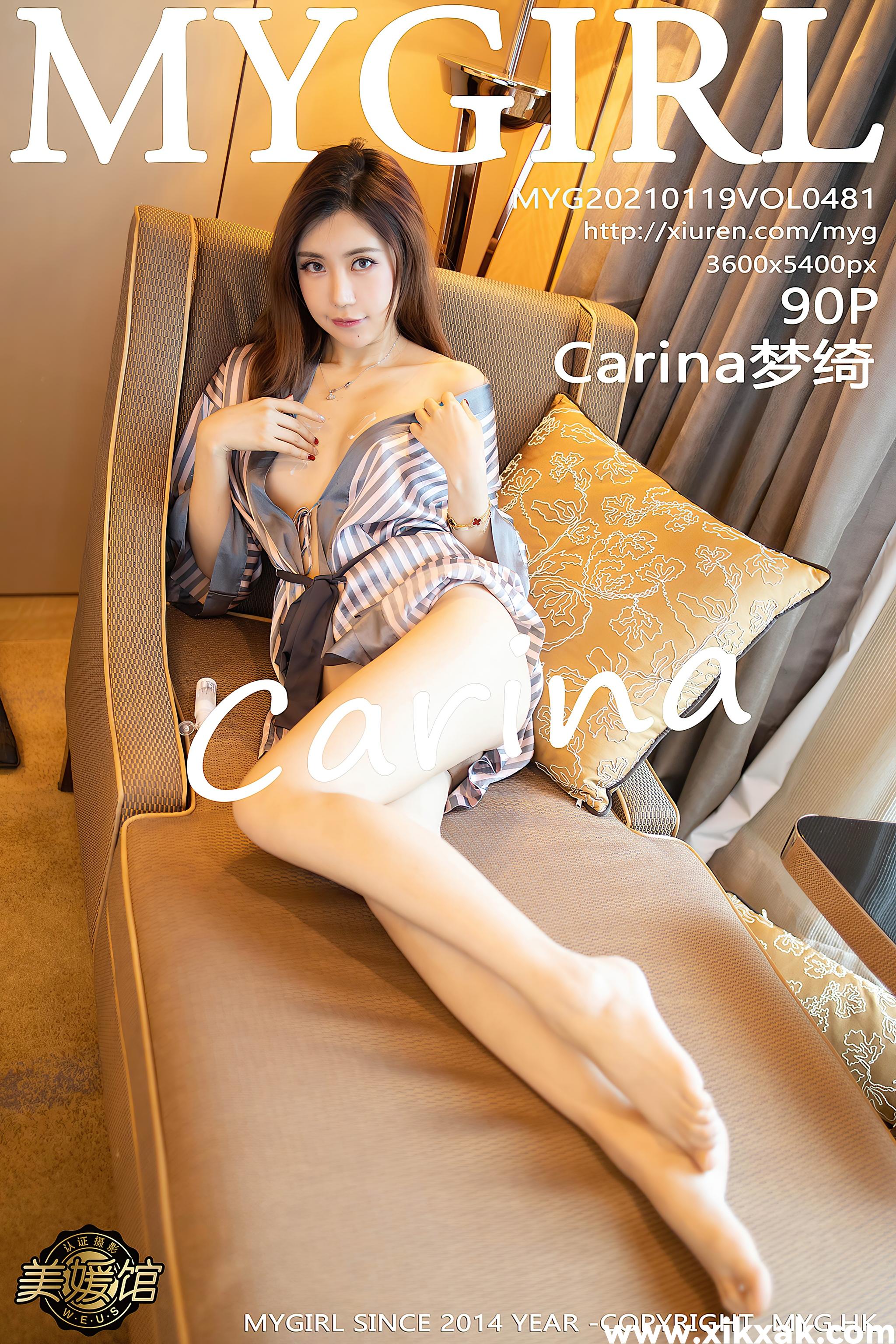 [MyGirl美媛馆] 2021.01.19 VOL.481 Carina梦绮[90P]